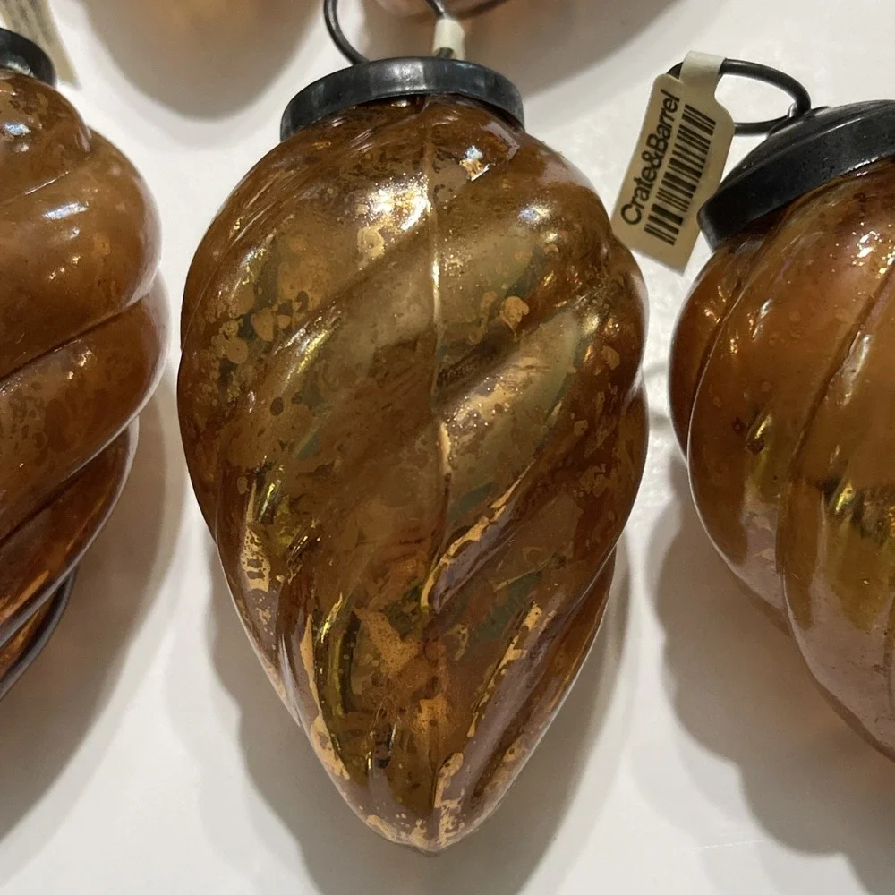 NWT Crate And Barrel Christmas Ornament 3